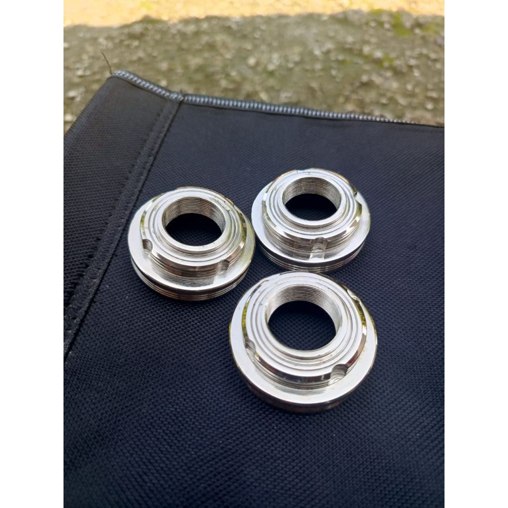 Mur Baut Komstir Tutup Payung kones Stainless Segitiga Atas CB GL Pro Megapro MP Tiger Stainles mode