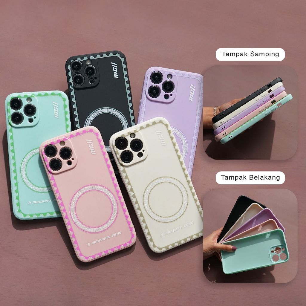 MS06 Case Macaroon Motif For Infinix GT 10 PRO GT 20 PRO ZERO 30 4G 5G 40 4G HOT 10 PLAY 10S 11 11S 