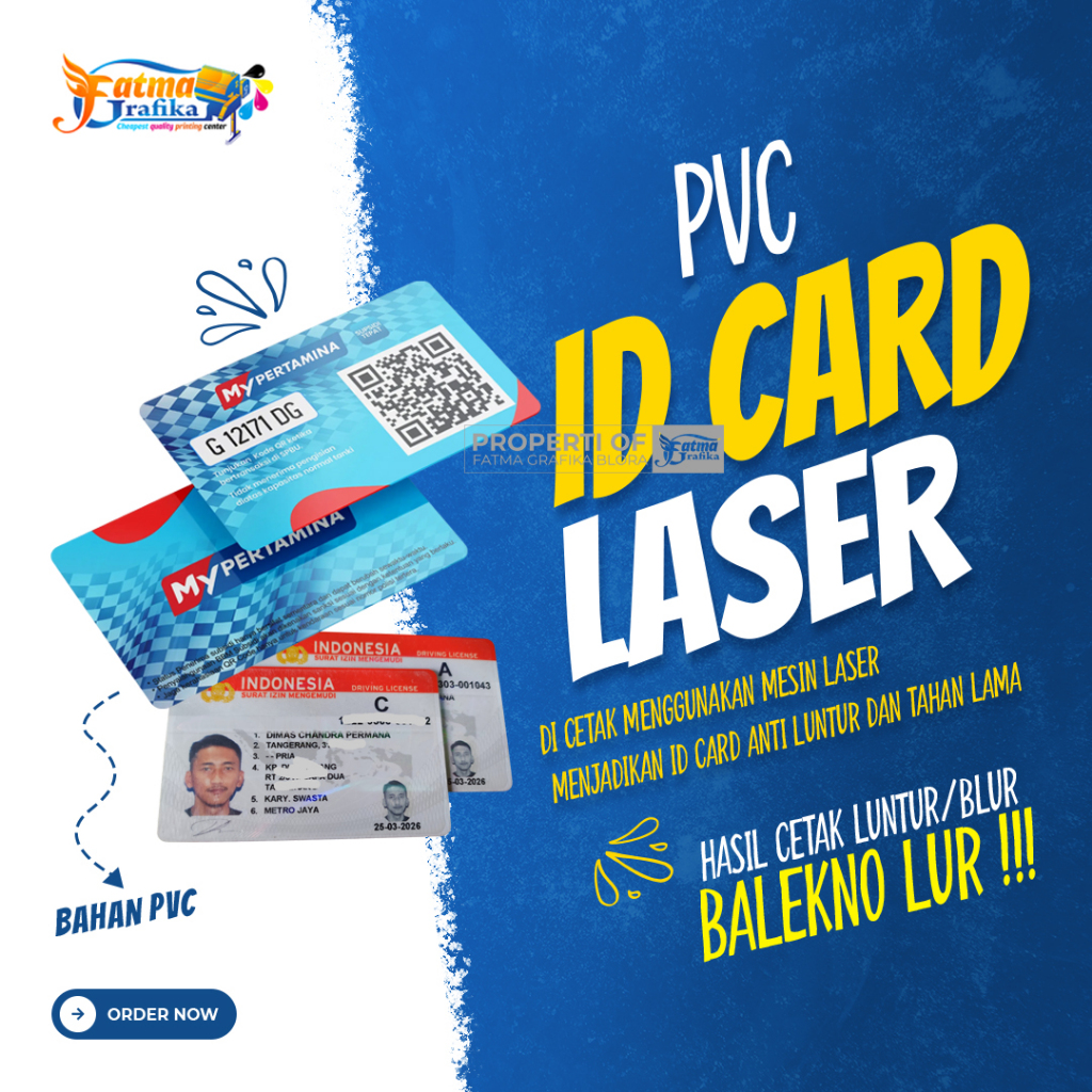 

MyPertamina Id Card Laser PVC