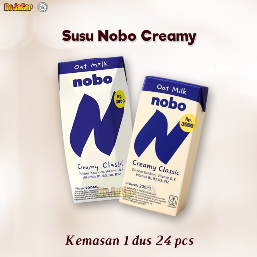 

Susu Nobo Creamy Classic Kemasan 1 Dus (24 pcs)