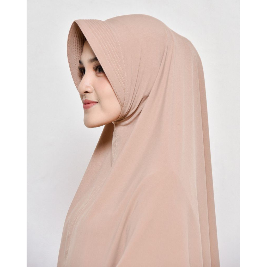 HIJAB KHIMAR YUMNA JUMBO JERSEY HIJAB KEKINIAN HIJAB KHIMAR PINGUIN SYAR'I