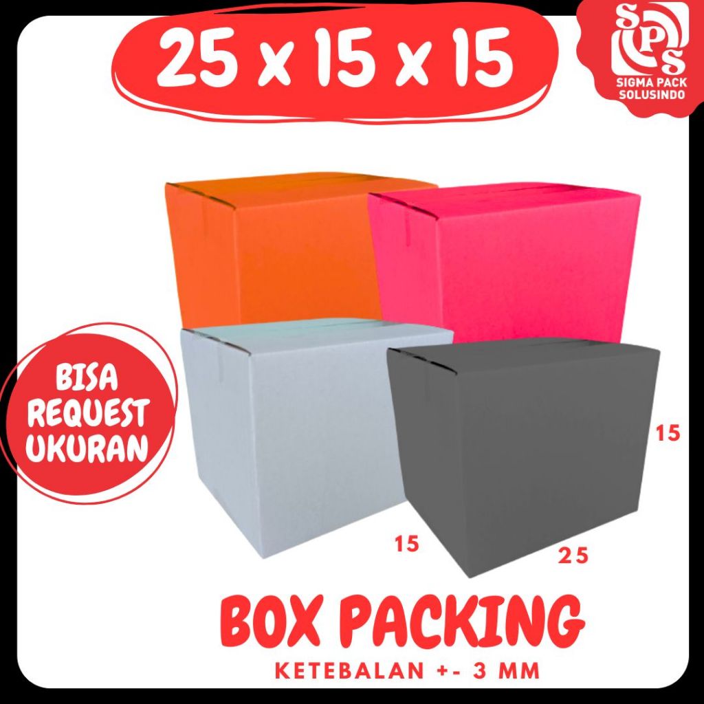 

Box 25x15x15 Kardus A1 Packing Karton Dus Kotak Kemasan Obat Mainan Olshop Souvenir Jamu Zigma Shop