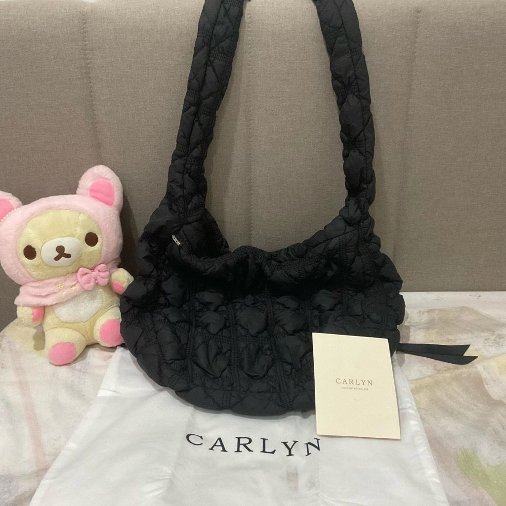CARLYN SOFT L BAG ORI PRELOVED BLACK