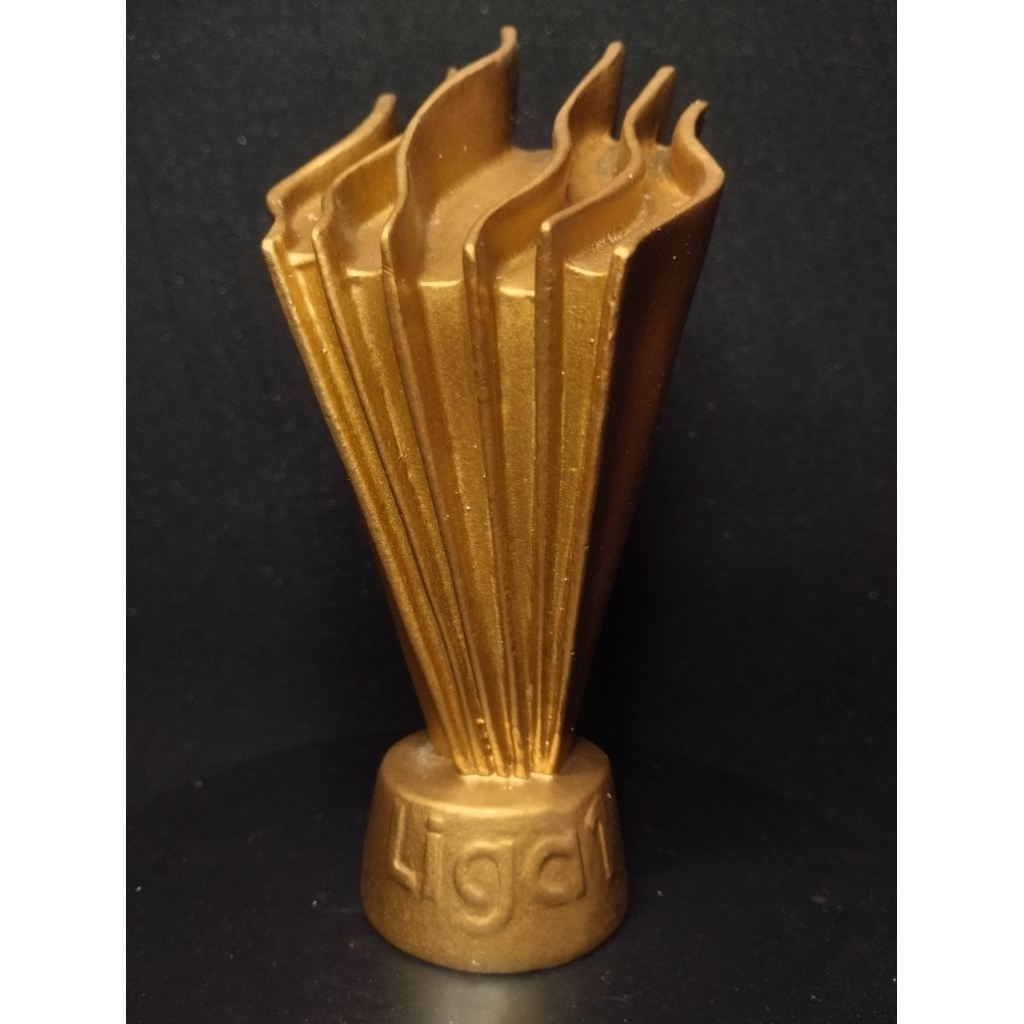 trophy piala liga 1 Indonesia (Bhayangkara, Persija, Bali united) 14cm handmade