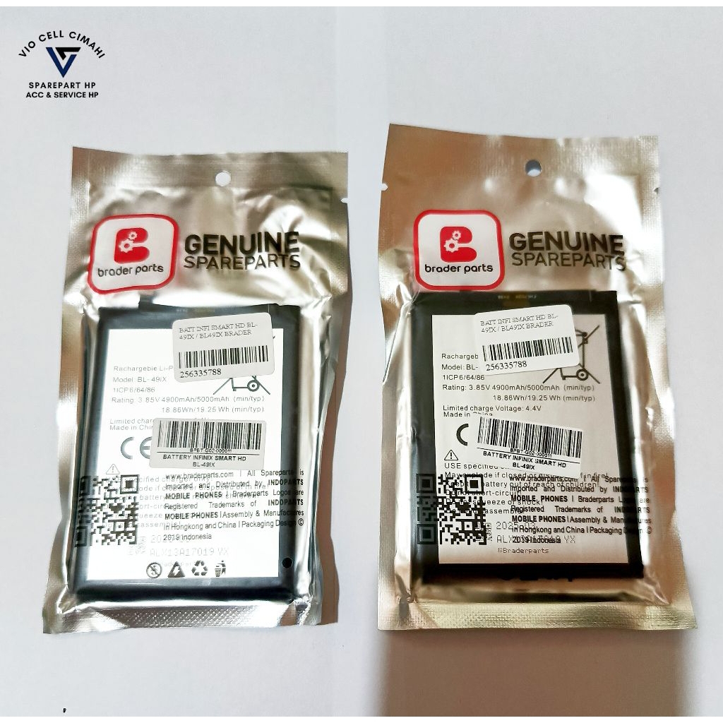 BP Batre BraderParts Infinix Smart HD BL-49IX BL49IX BL 49IX