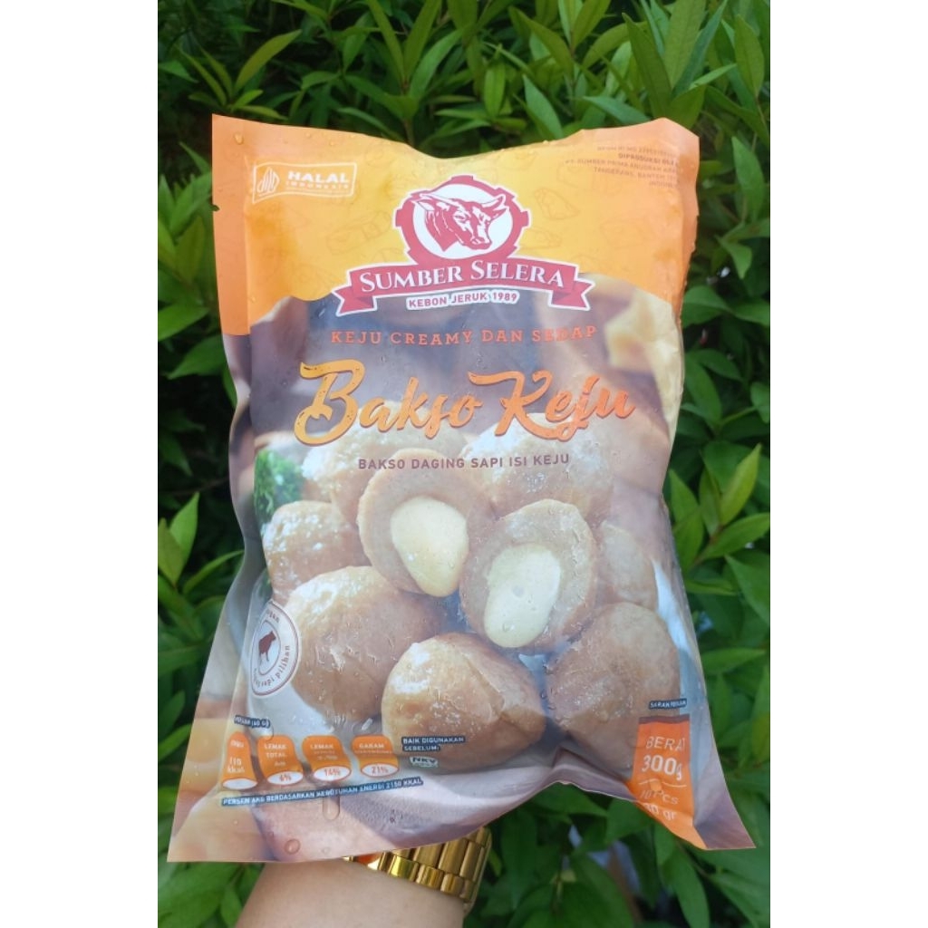 

Sumber Selera Bakso Keju Isi 10 Pcs (300 gr )