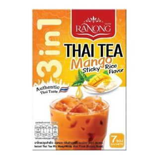 

RANONG 3IN1 AUTHENTIC THAI TEA MANGO STICKY RICE/BANANA/LYCHEE/MATCHA