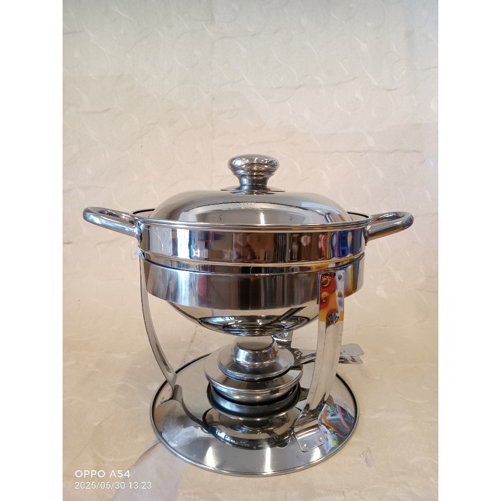 Bima Stainless Steel Soup Bowl 20cm 3 Liter with Food Warmer Full Mangkok Stainless Penghangat