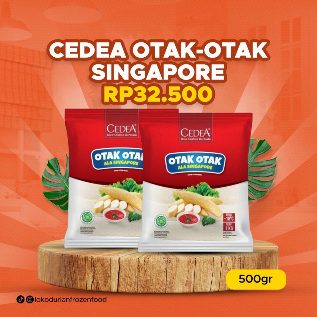 

Cedea Otak-Otak Singapore - 500gr