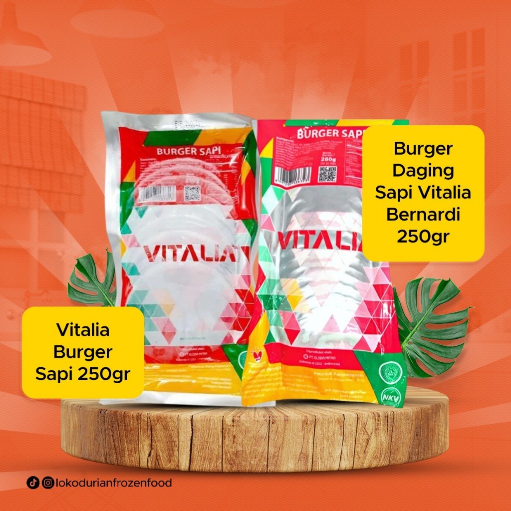 

Vitalia Beef Burger - Isi 10