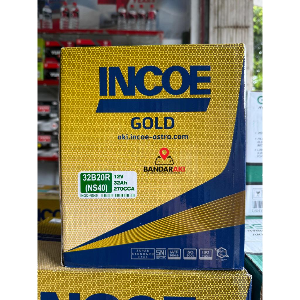 AKI INCOE NS40 / NS40L JAMINAN 100% ORIGINAL INCOE