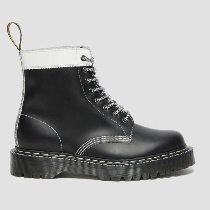 Dr MARTENS 1460 Pascal BEX Leather Contrast Lace Up ORIGINAL 100% 27336009