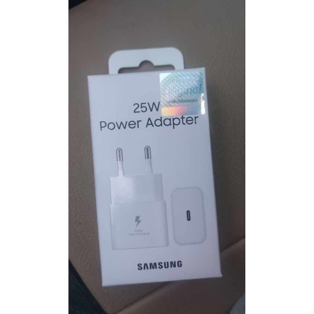 Adapter Kepala Charger Samsung 25 Watt Type C ori