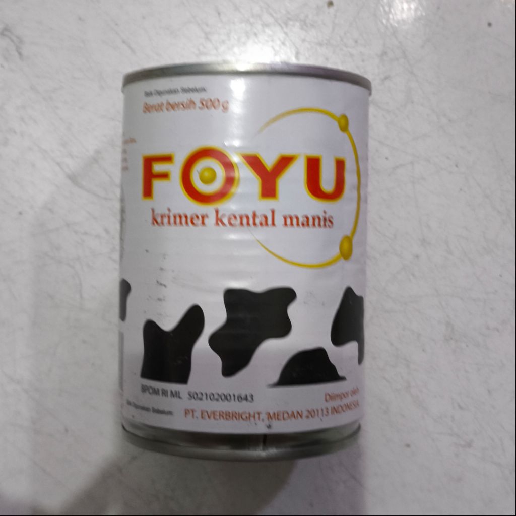 

Susu foyu atau susu kental manis 500g