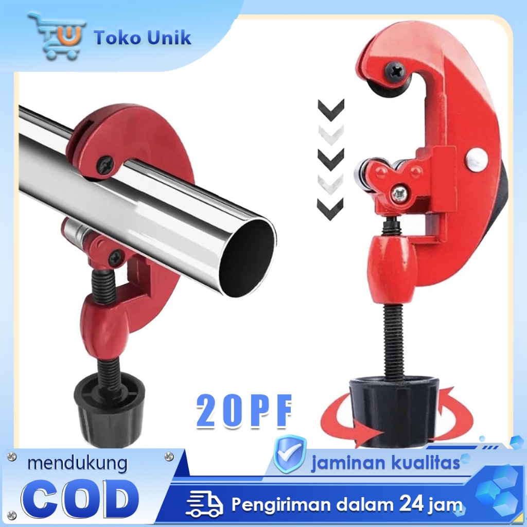 Pipe Cutter Alat Pemotong Pipa PVC Tubing Cutter Potong Pipa Besi Heavy Duty Tube Cutter