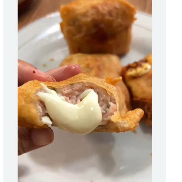 

Dimsum goreng keju lumer