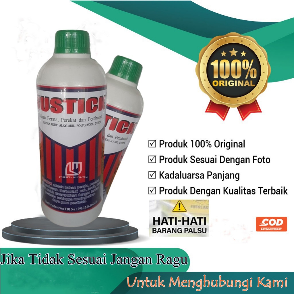 Nustick Perekat Perata Pembasah Pestisida 1 Liter