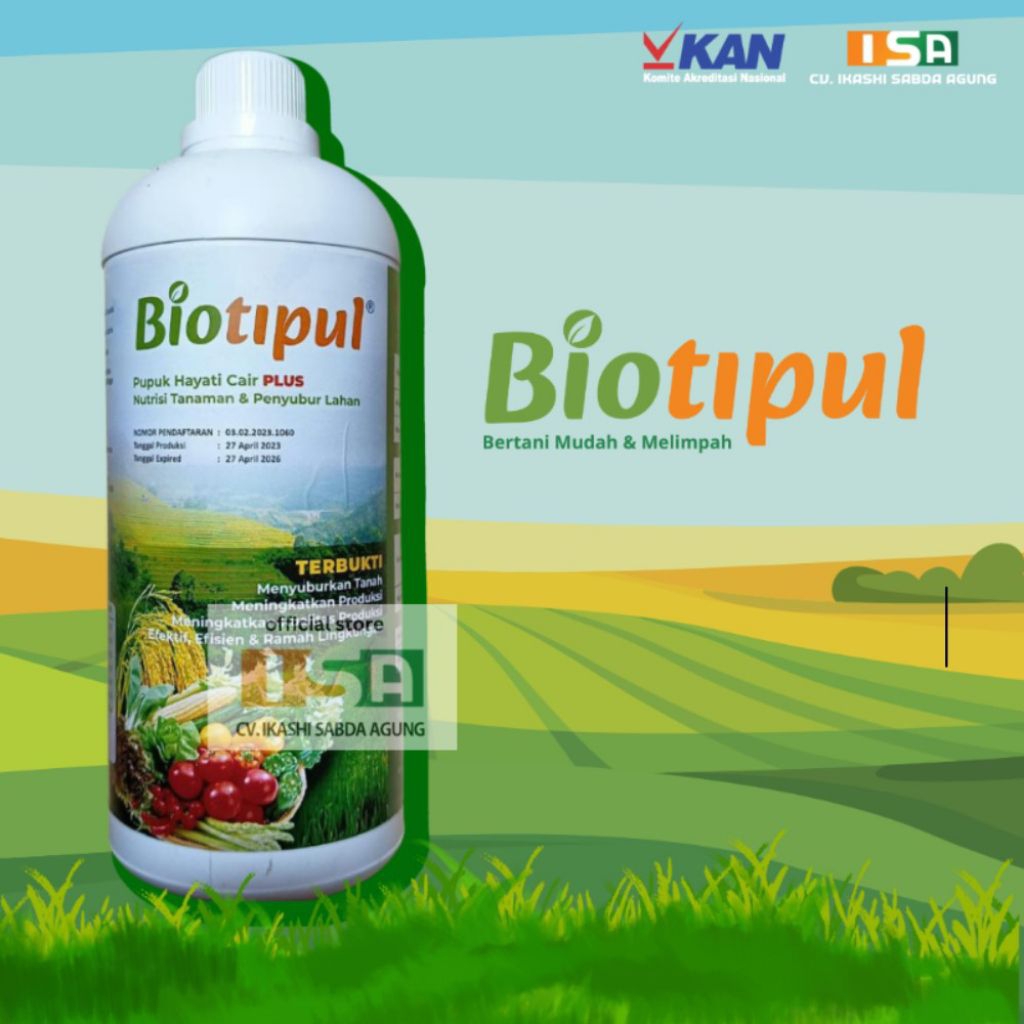 Pupuk Organik Cair Biotipul -HAYATI