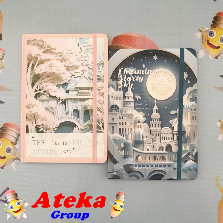 

[1 PCS] NOTEBOOK A5 TALI NO.6037 NO. 6038 BUKU CATATAN