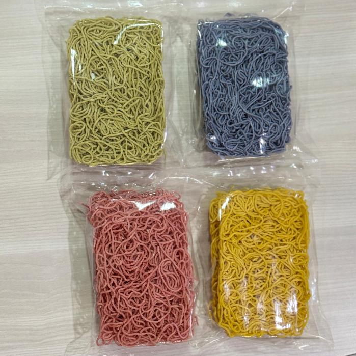 

Mie Kering Sayur & Buah |100% Plant-Based | Varian Sawi, Labu Kuning, Buah Naga, Bunga Telang | Tanpa Pengawet, Pewarna & Telur