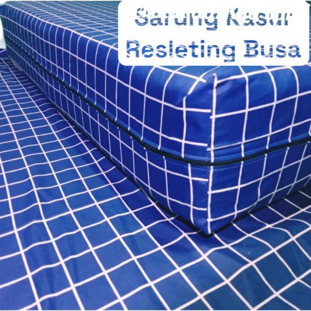 (COD) Sarung Kasur Busa Resleting / Urung Kasur Busa Inoac Sprei Resleting No. 1.2.3