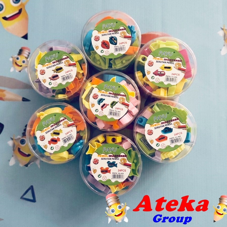 

[1TOPLES/24PCS] PAYU RAUTAN LUCU 24P MIKA