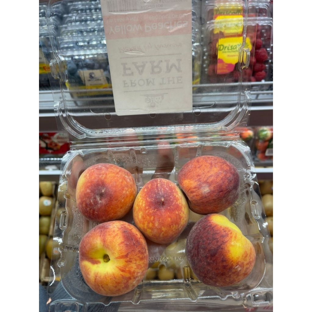 

Buah Peach Yellow USA Isi 4 Pcs Perpack
