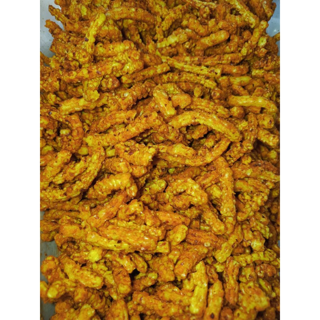 

Manggar pedes gurih dan renyah