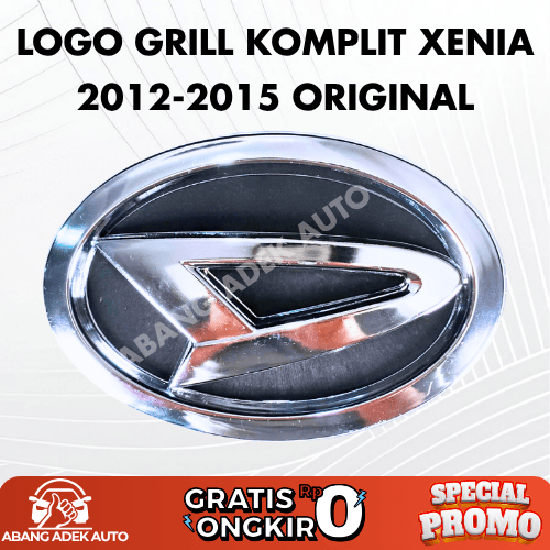 Logo Depan Gril Komplit Mobil Xenia 2012 2015 Original