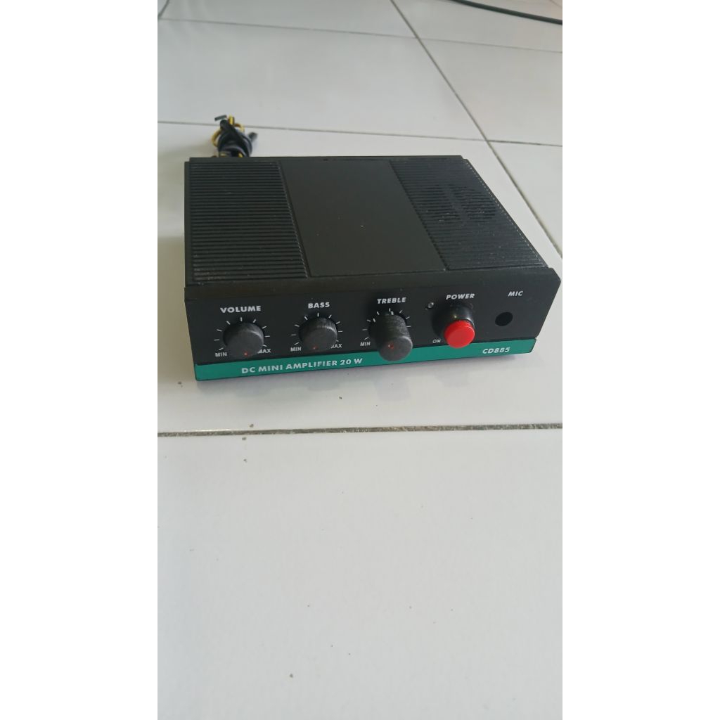 Ampli pianika elektrik drum band