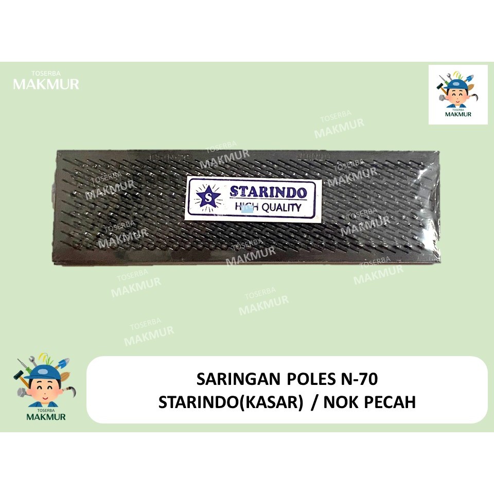 Screen Sarangan Saringan Poles N70 Starindo Kasar