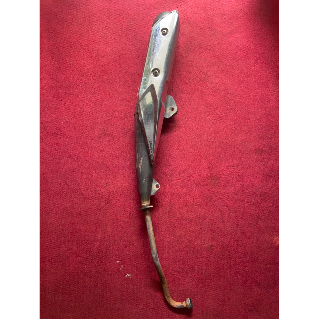 knalpot standar bawaan original revo fit fi revo injeksi