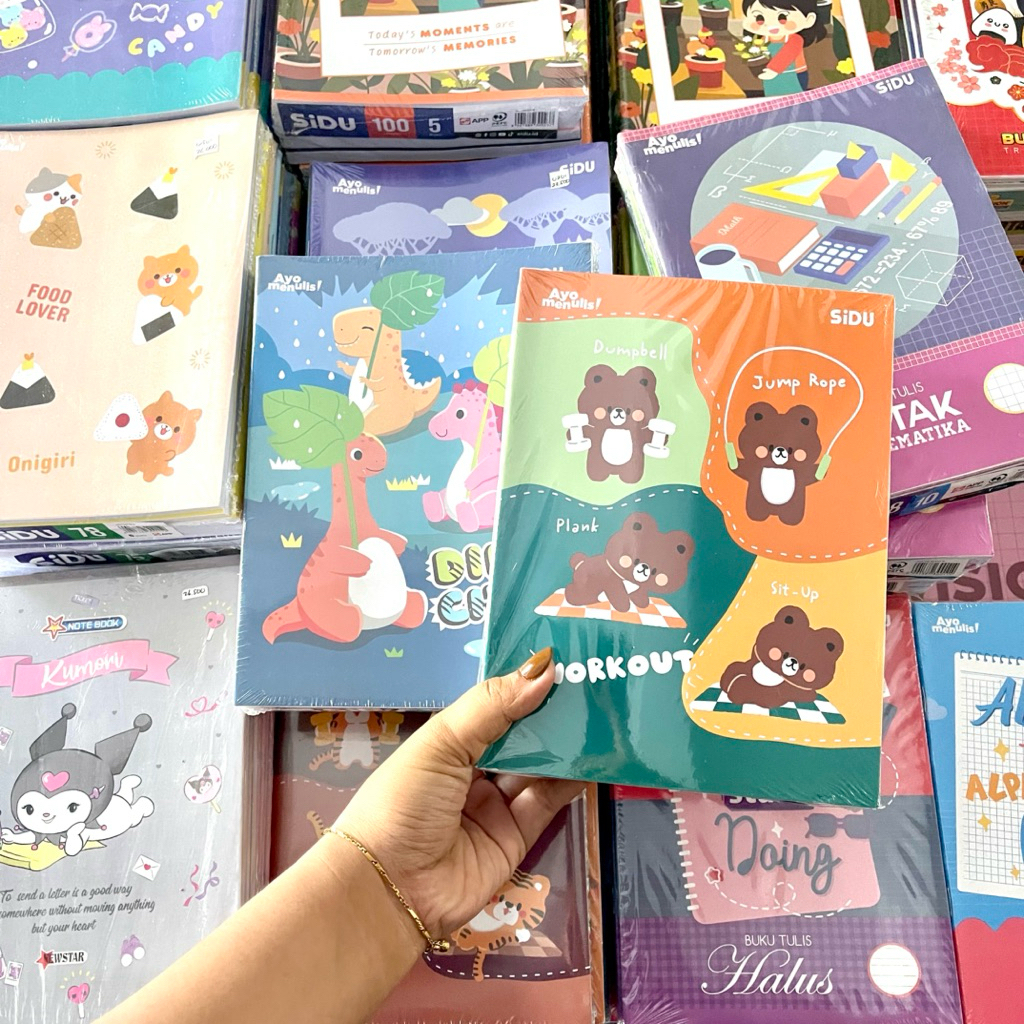 

(10 BUKU) BUKU TULIS SIDU ISI 32 LEMBAR