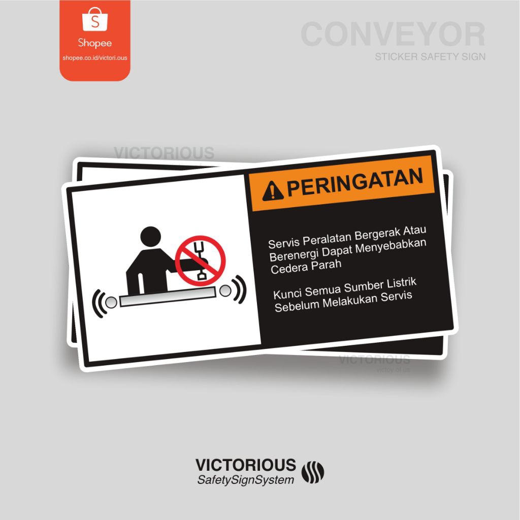 

Sticker Safety Sign K3 Peringatan Kunci Semua Sumber Listrik Sebelum Melakukan Servis