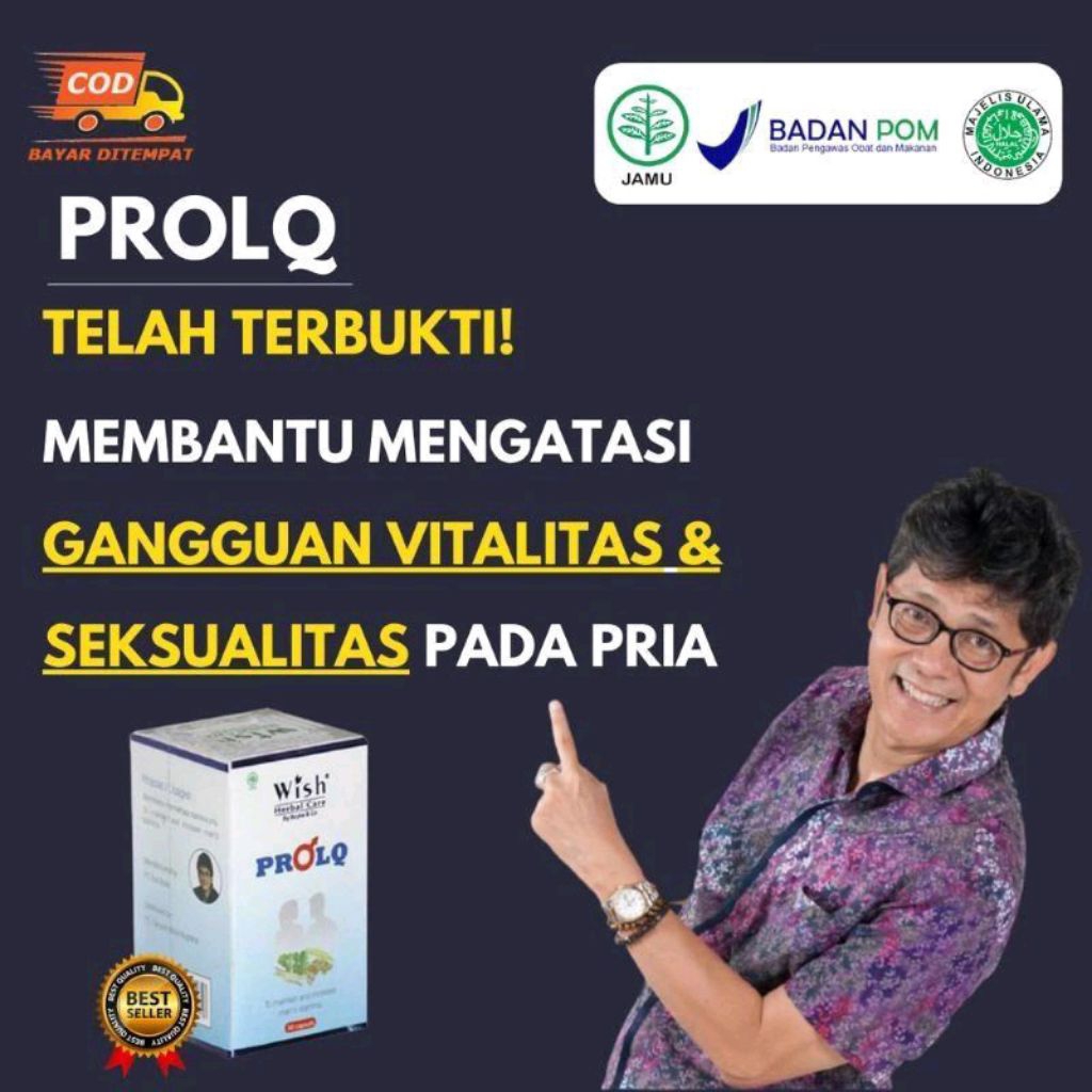 Wish PROLQ  Obat Herbal Suplement Pria Dewasa