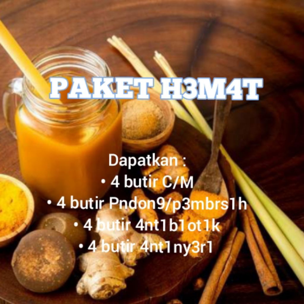 

jamu tradisional pkt h3m4t