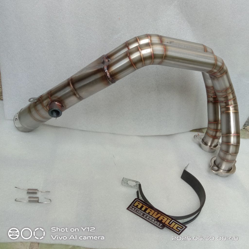 Header Pipa Leheran Knalpot Racing inlet 50mm for Er6 ER6N er6f eksoz