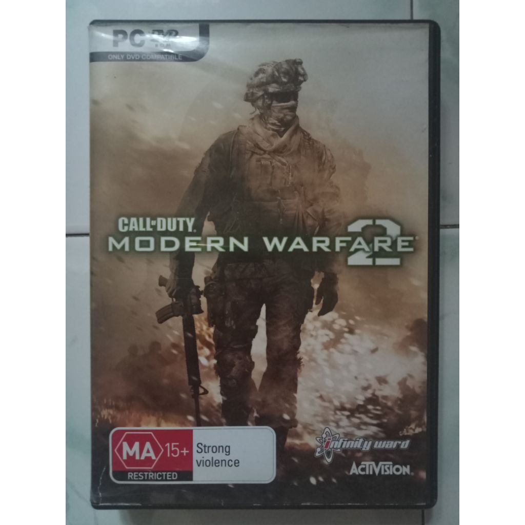 DVD kaset game ori Game PC Infinity ward Activision Call of Duty Modern Warfare 2