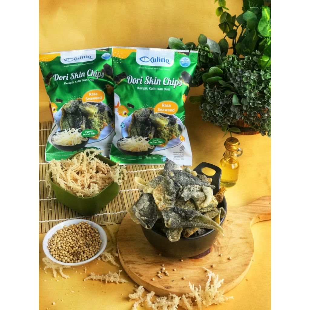 

Kulitiq Dori Skin Chips Rumput Laut/Seaweed