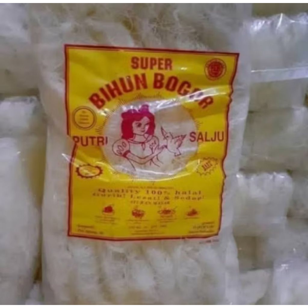 

Promo Super Bihun Putri Salju 1kg Quality 100% Halal Gurih Lezat Dan Sedap.