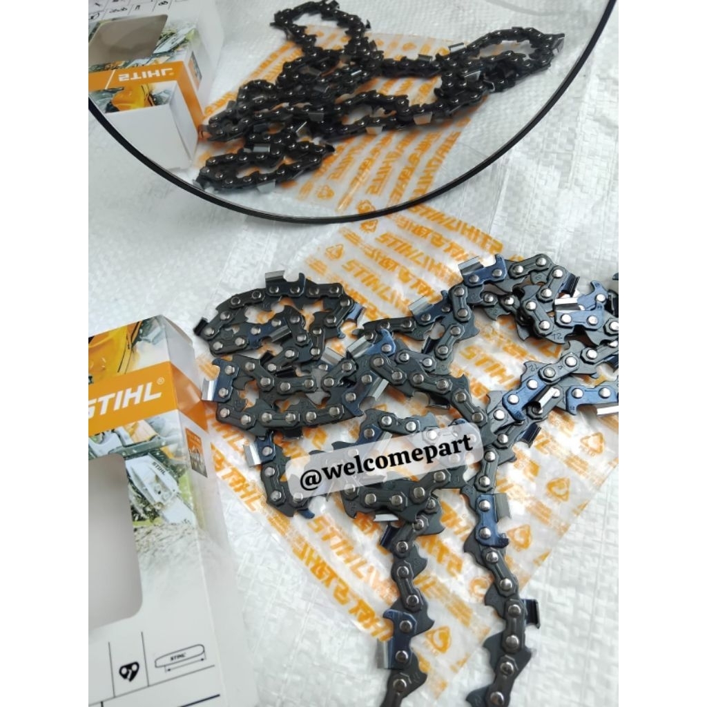 RANTAI 38T (BELAH) STIHL RANTAI 38T BELAH STIHL BAR 22 INCH STIHL ORIGINAL