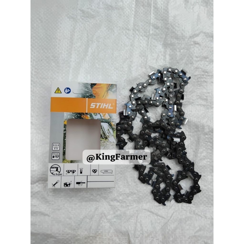 RANTAI 72X38T STIHL (BELAH) UNTUK BAR 22 STIHL RANTAI 72X38T STIHL (BELAH)  ORIGINAL