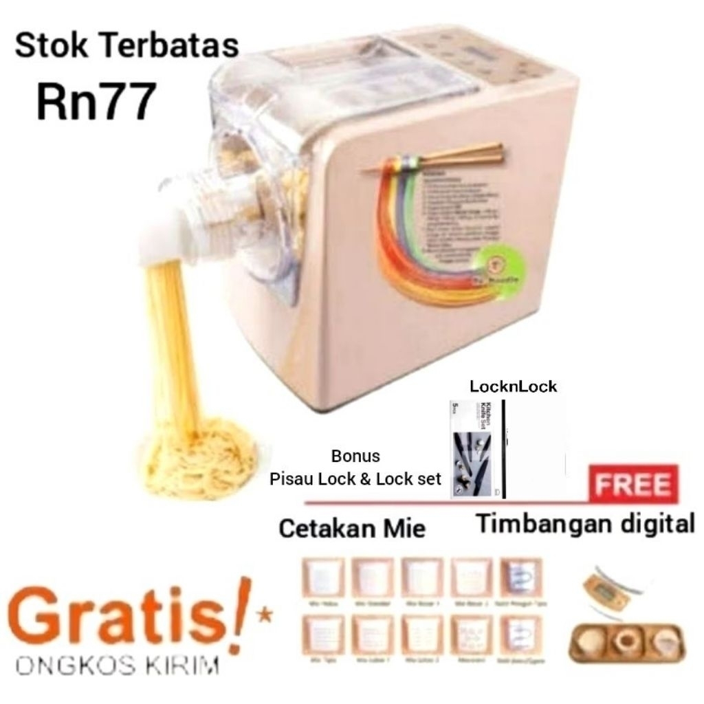 Renoodle noodle maker rn 77 Dan Rn Renoodle Rn 99 CUCI GUDANG bekas test ORIGINAL CUCI GUDANG FREE O