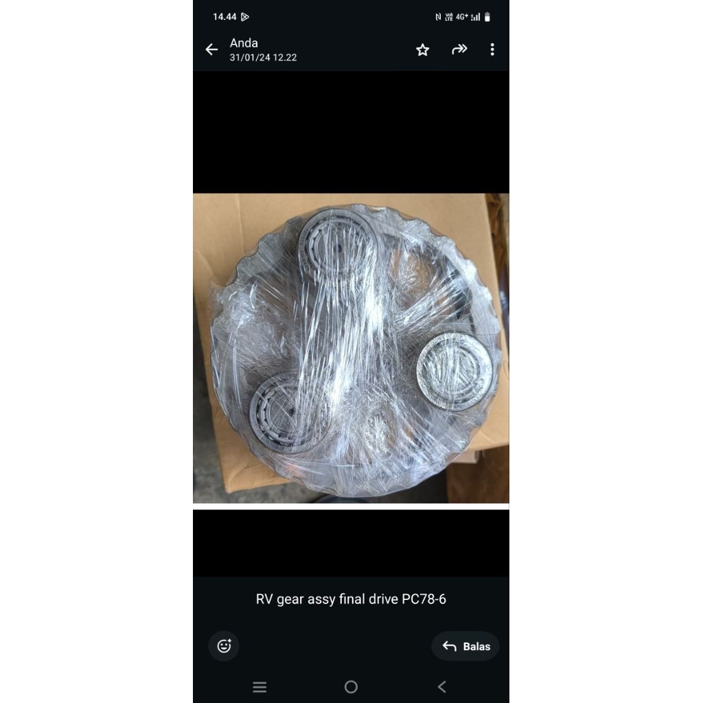 rv gear assy final drive komatsu pc78uu-6 pc78us-6