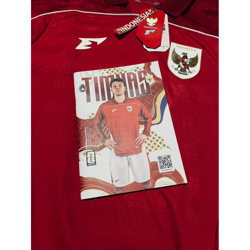 Majalah/Buku/Matchday programme book timnas