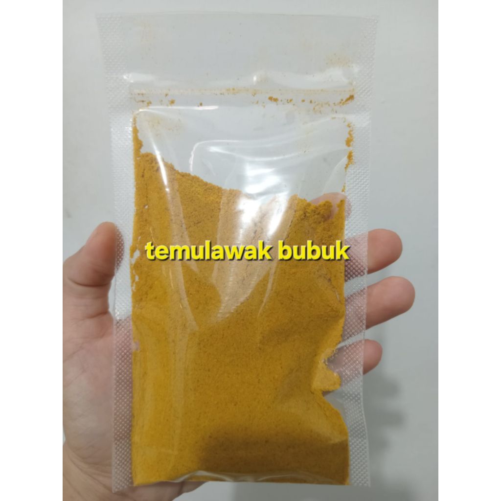 

BUBUK TEMULAWAK ORIGINAL TANPA CAMPURAN