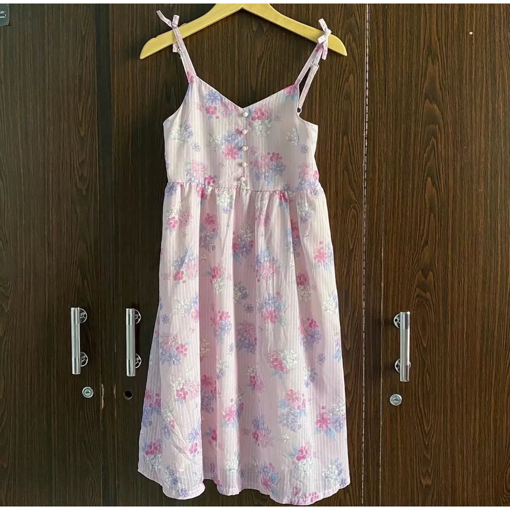 mezzo piano dress floral cantik