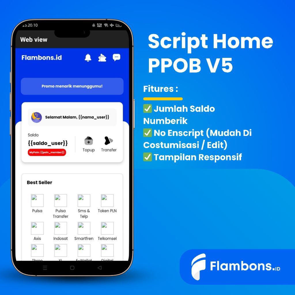 Script Bukaolshop Home PPOB V5