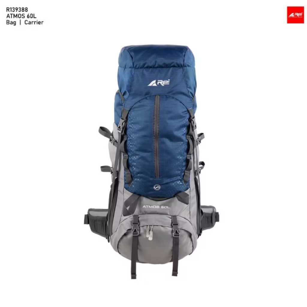Tas Gunung Carrier Rei Atmos 60L Include Raincover
