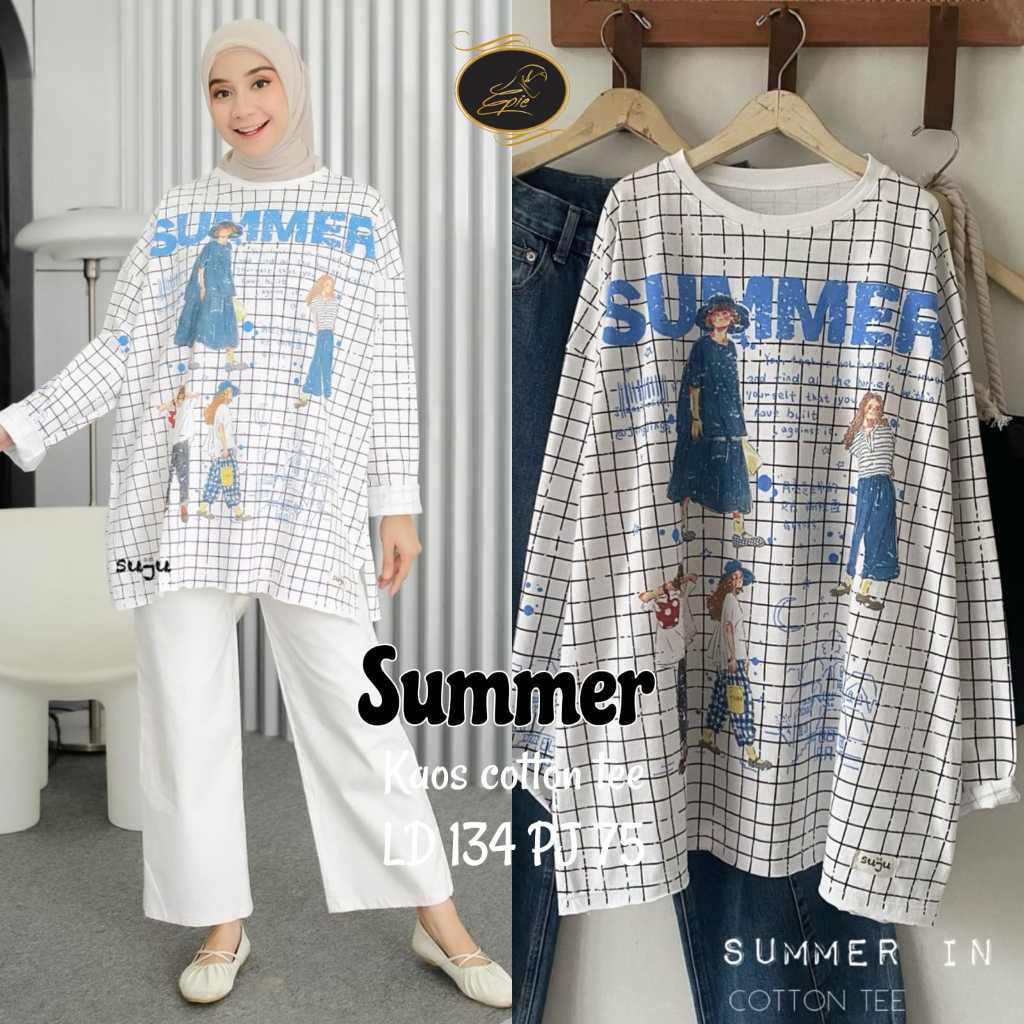 KAOS WANITA IMPORT LENGAN PANJANG JUMBO KOREAN STYLE TERBARU BAJU ATASAN WANITA TERBARU KAOS OVERSIZ